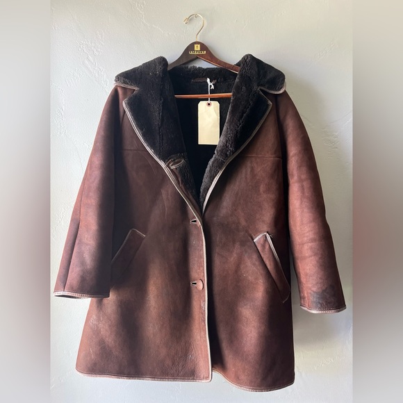 Morlands Sheepskin and Beaver Jacket ~ Size 38 - Picture 5 of 16